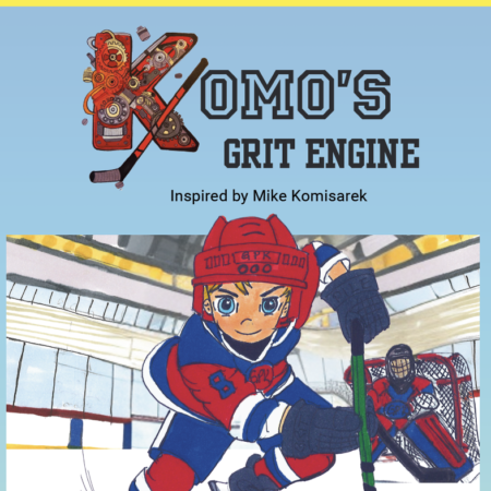 Children's Hockey Books | Komo’s Grit Pile Engine